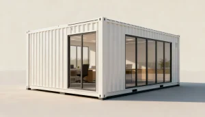 Como containers transformam áreas temporárias na construção